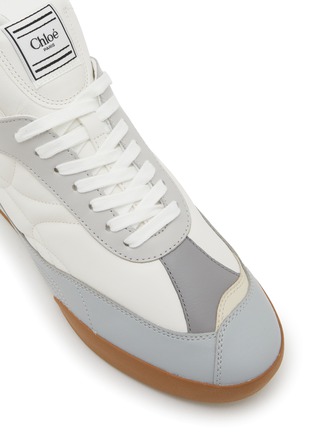 Detail View - Click To Enlarge - CHLOÉ - Chloe Kick Leather Sneakers