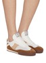 Figure View - Click To Enlarge - CHLOÉ - Chloe Kick Mesh Leather Sneakers