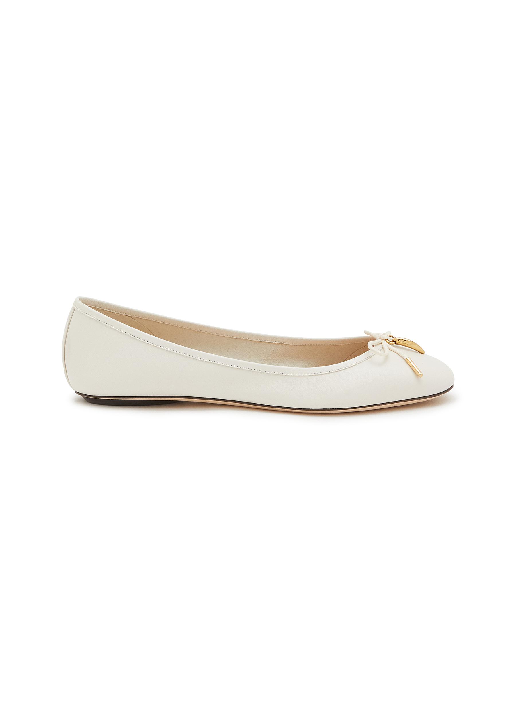 CHLOÉ | Iris Leather Ballerina Flats | Women | Lane Crawford