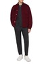 Figure View - Click To Enlarge - TOMORROWLAND - Patch Pocket Wool Blend Cardigan