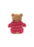 Detail View - Click To Enlarge - JELLYCAT - Christmas 2024 Bartholomew Bear Winter Pyjamas