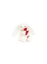  - JELLYCAT - Christmas 2024 Bashful Bunny with Candy Cane