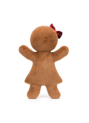 Detail View - Click To Enlarge - JELLYCAT - Christmas 2024 Large Festive Folly Gingerbread Ruby