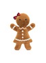 Main View - Click To Enlarge - JELLYCAT - Christmas 2024 Large Festive Folly Gingerbread Ruby