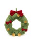 Main View - Click To Enlarge - JELLYCAT - Christmas 2024 Amuseables Decorated Wreath