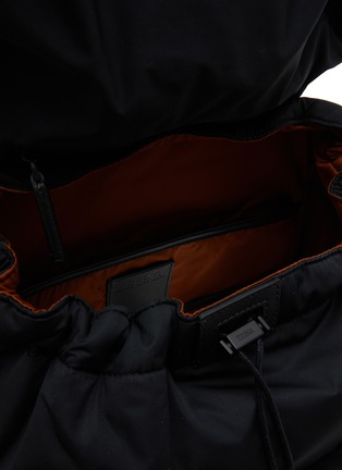 Detail View - Click To Enlarge - ZEGNA BAGS - Technical Fabric Backpack