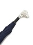 Detail View - Click To Enlarge - FOX UMBRELLAS - Silver Plated Spaniel Head M.Band Telescopic Umbrella