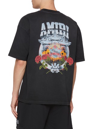 Back View - Click To Enlarge - AMIRI - Amiri Championship Oversized Cotton T-Shirt