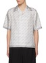 Main View - Click To Enlarge - AMIRI - MA Quad Silk Bowling Shirt