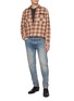 Figure View - Click To Enlarge - AMIRI - Amiri Shotgun Cotton Flannel Shirt