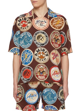 Main View - Click To Enlarge - AMIRI - Amiri Coaster Bowling Shirt