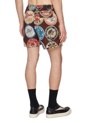 Back View - Click To Enlarge - AMIRI - Amiri Coaster Swim Trunks