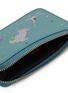 Detail View - Click To Enlarge - LOEWE - X Suna Fujita Deep Sea Leather Coin Cardholder