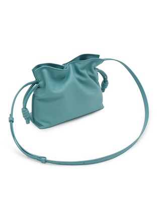 Detail View - Click To Enlarge - LOEWE - X Suna Fujita Mini Flamenco Squid Leather Clutch