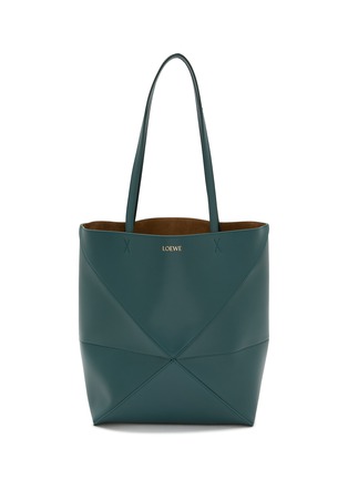 Main View - Click To Enlarge - LOEWE - Medium Puzzle Fold Leather Tote