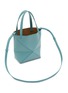 Detail View - Click To Enlarge - LOEWE - X Suna Fujita Mini Puzzle Fold Squid Leather Tote Bag