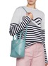 Figure View - Click To Enlarge - LOEWE - X Suna Fujita Mini Puzzle Fold Squid Leather Tote Bag