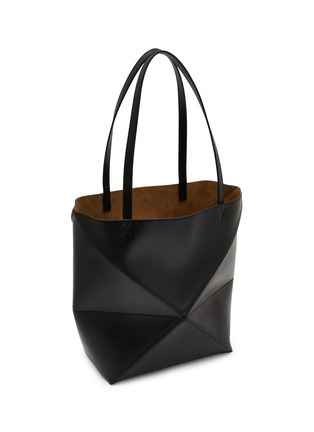 Detail View - Click To Enlarge - LOEWE - Medium Puzzle Fold Leather Tote Bag