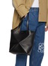 Figure View - Click To Enlarge - LOEWE - Medium Puzzle Fold Leather Tote Bag