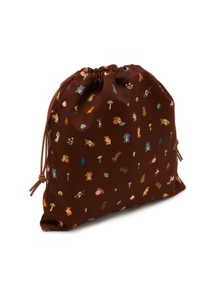 Detail View - Click To Enlarge - LOEWE - X Suna Fujita Hamster Canvas Drawstring Pouch