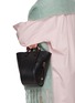 Front View - Click To Enlarge - LOEWE - Hammock Slice Leather Shoulder Bag