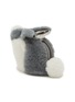 Detail View - Click To Enlarge - LOEWE - Bunny Coin Shearling Purse Charm