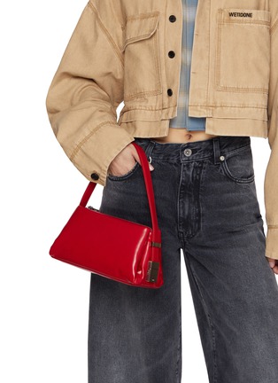 OSOI | Mini Pillow Bow Leather Shoulder Bag