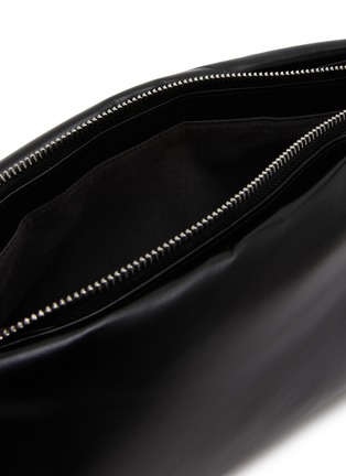 Detail View - Click To Enlarge - OSOI - Pillow Bow Leather Shoulder Bag