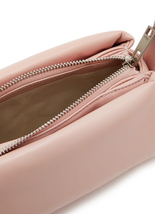 Detail View - Click To Enlarge - OSOI - Pillow Bow Leather Shoulder Bag