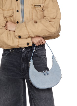 Figure View - Click To Enlarge - OSOI - Mini Toni Denim Hobo Bag