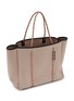 Detail View - Click To Enlarge - STATE OF ESCAPE - Flying Solo Perforated Tote Bag