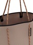 Detail View - Click To Enlarge - STATE OF ESCAPE - Flying Solo Perforated Tote Bag