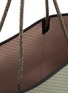 Detail View - Click To Enlarge - STATE OF ESCAPE - Flying Solo Perforated Tote Bag