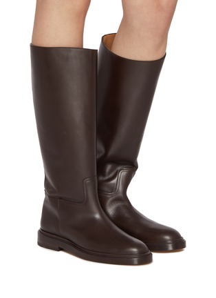 Figure View - Click To Enlarge - LEGRES - Model 26 Leather Riding Boots