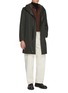 Figure View - Click To Enlarge - YVES SALOMON - Fur Lining Padded Coat