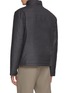 Back View - Click To Enlarge - YVES SALOMON - Stand Collar Padded Jacket