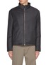 Main View - Click To Enlarge - YVES SALOMON - Stand Collar Padded Jacket