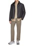 Figure View - Click To Enlarge - YVES SALOMON - Stand Collar Padded Jacket