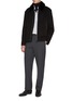 Figure View - Click To Enlarge - YVES SALOMON - Fur Collar Jacket