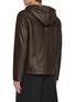 Back View - Click To Enlarge - YVES SALOMON - Hooded Shearling Jacket