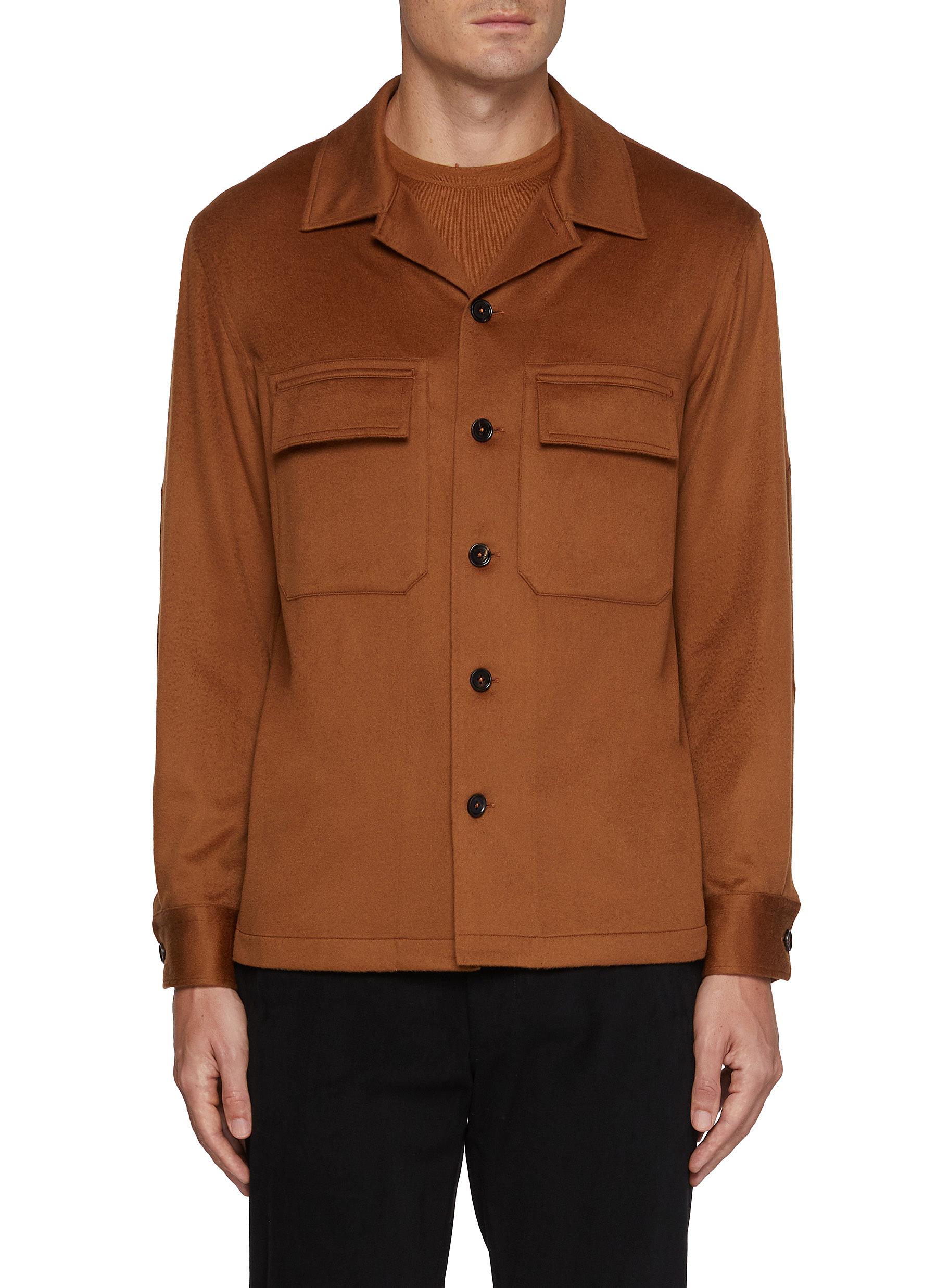 ZEGNA | Oasi Cashmere Shirt Jacket | Men | Lane Crawford