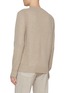 Back View - Click To Enlarge - ZEGNA - Crewneck Cashmere Knit Sweater