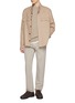 Figure View - Click To Enlarge - ZEGNA - Crewneck Cashmere Knit Sweater