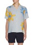 Main View - Click To Enlarge - FRESCOBOL CARIOCA - x John Booth Floral Print Linen Shirt