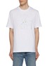 Main View - Click To Enlarge - LOEWE - Embroidered Anagram Graphic Print Cotton T-Shirt