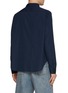 Back View - Click To Enlarge - LOEWE - Embroidered Anagram Pocket Cotton Shirt