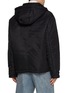 Back View - Click To Enlarge - LOEWE - Leather Anagram Patch Hooded Jacket