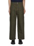 Main View - Click To Enlarge - LOEWE - Logo Patch Cotton Cargo Pants