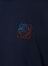  - LOEWE - Embroidered Two-Toned Anagram Cotton T-Shirt