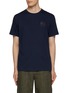 Main View - Click To Enlarge - LOEWE - Embroidered Two-Toned Anagram Cotton T-Shirt